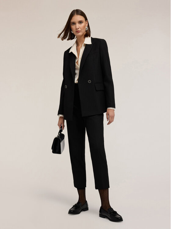 Motivi Motivi Giacca di transizione Q761Q101004N033 Nero Regular Fit