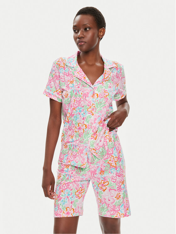 Lauren Ralph Lauren Pijama ILN72331 Colorat Regular Fit