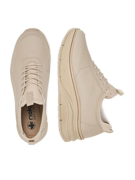 Rieker Rieker Sneakersy 48050-60 Beżowy