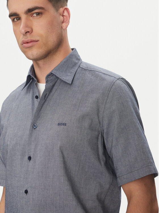 BOSS BOSS Koszula Rash_2 50537332 Granatowy Regular Fit