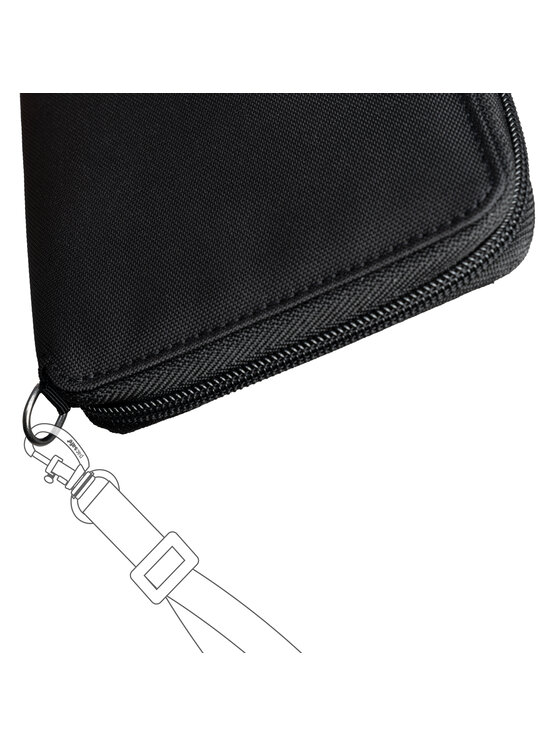 Pacsafe Pacsafe Portfel PRF10600100 Czarny