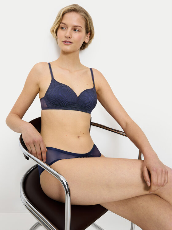 Triumph Triumph Reggiseno con ferretto Delightful Spotlight 10219875 Blu scuro