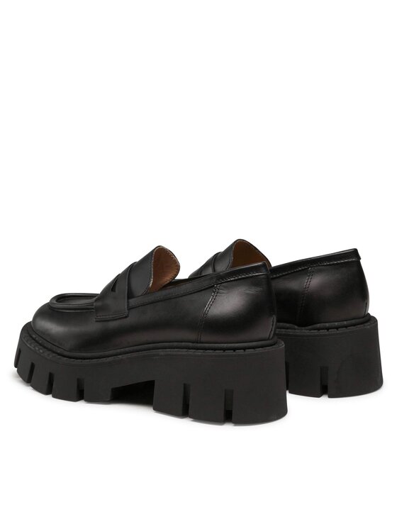 Badura Badura Loafers MELITO-E23-25713PE Μαύρο