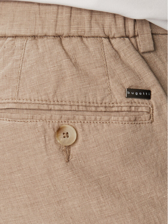 Bugatti Bugatti Pantaloni chino 1950-16210E Bej Slim Fit