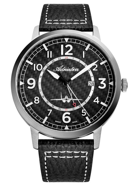 Adriatica Adriatica Hodinky A8284.5224Q Černá