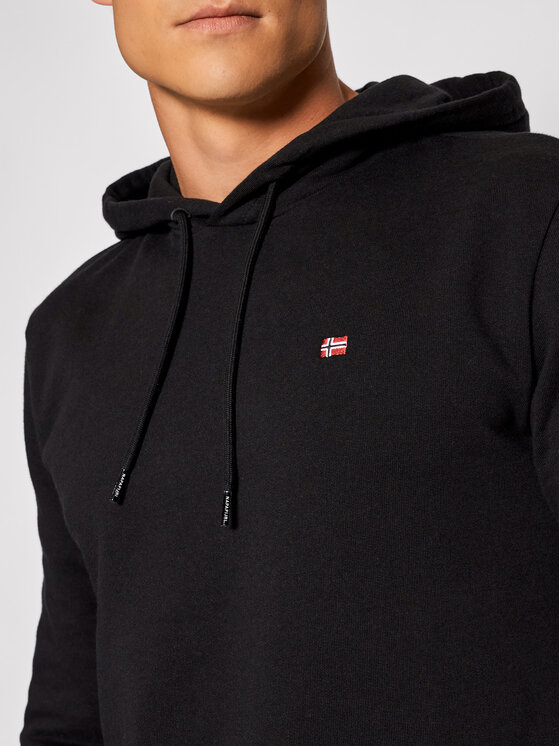 Napapijri Napapijri Felpa Balis NP0A4FQV Nero Regular Fit