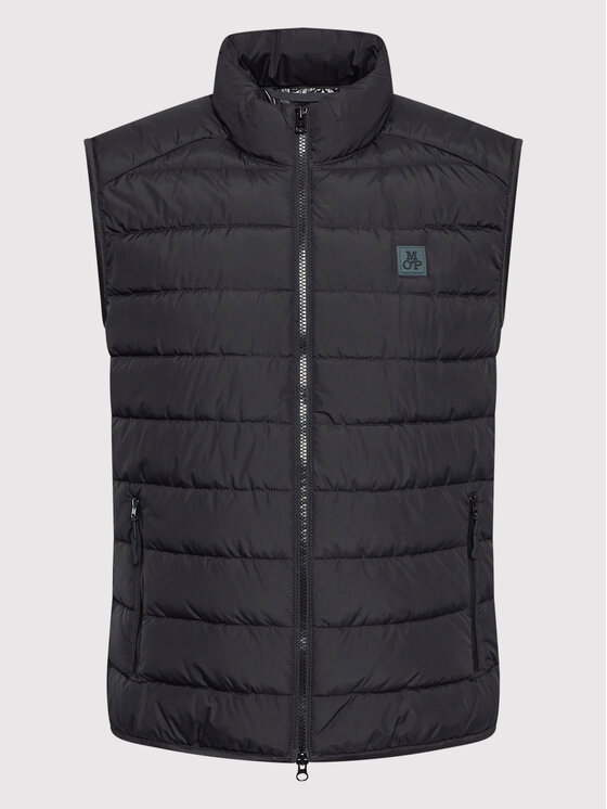 Marc O'Polo Marc O'Polo Kamizelka B21 0960 72022 Czarny Regular Fit