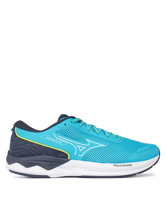 Mizuno Tekaški čevlji Wave Revolt 3 J1GC2381 Modra