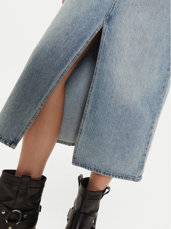 Levi's® Levi's® Дънкова рокля Western 0002Q-0000 Син Regular Fit
