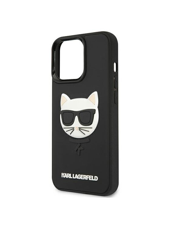 KARL LAGERFELD KARL LAGERFELD Etui na telefon iPhone 13 Pro Czarny