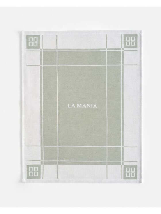 La Mania La Mania Ścierka Verte Mania Zielony jasny