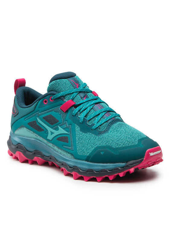 Mizuno Mizuno Παπούτσια για Τρέξιμο Wave Mujin 8 J1GK217032 Πράσινο