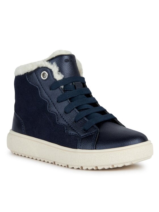 Geox Geox Sneakersy J Theleven Girl B Ab J36HTB 077BC C4021 S Granatowy