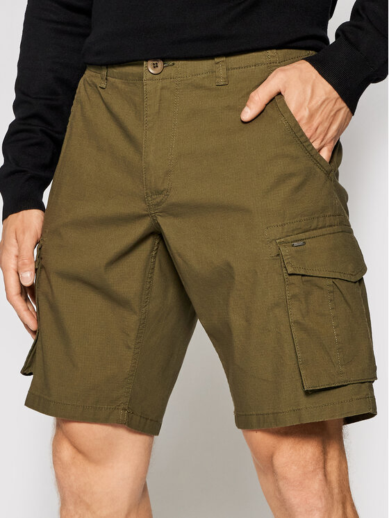 Only & Sons Kratke hlače iz tkanine Mike 22019487 Zelena Regular Fit
