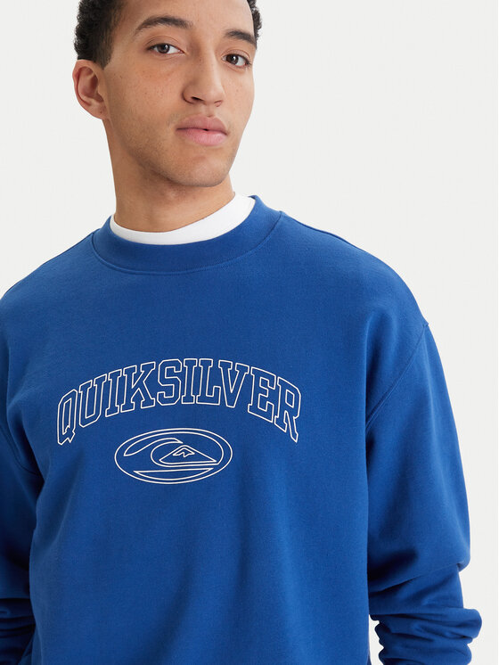Quiksilver Quiksilver Світшот New Iconic EQYFT05206 Голубий Oversize