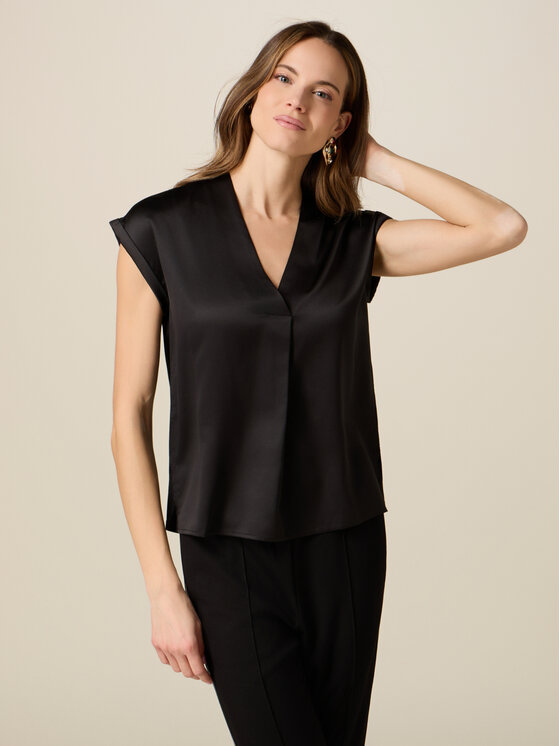 Oltre Oltre T-Shirt G268J204323N033 Czarny Regular Fit