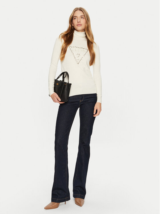 Guess Guess Поло Piper W4BR03 Z2NQ2 Екрю Regular Fit