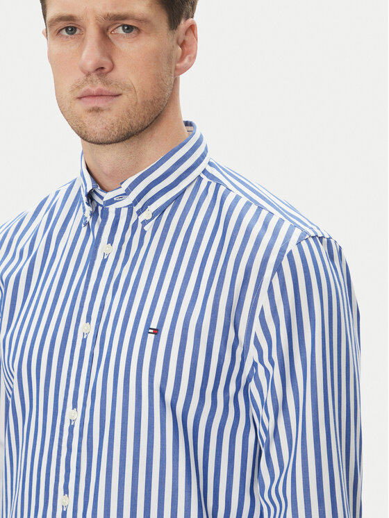 Tommy Hilfiger Tommy Hilfiger Košile MW0MW39159 Modrá Regular Fit
