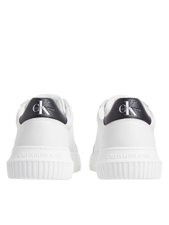 Calvin Klein Jeans Calvin Klein Jeans Sneakersy Chunky Cupsole Monologo YM0YM00681 Biały