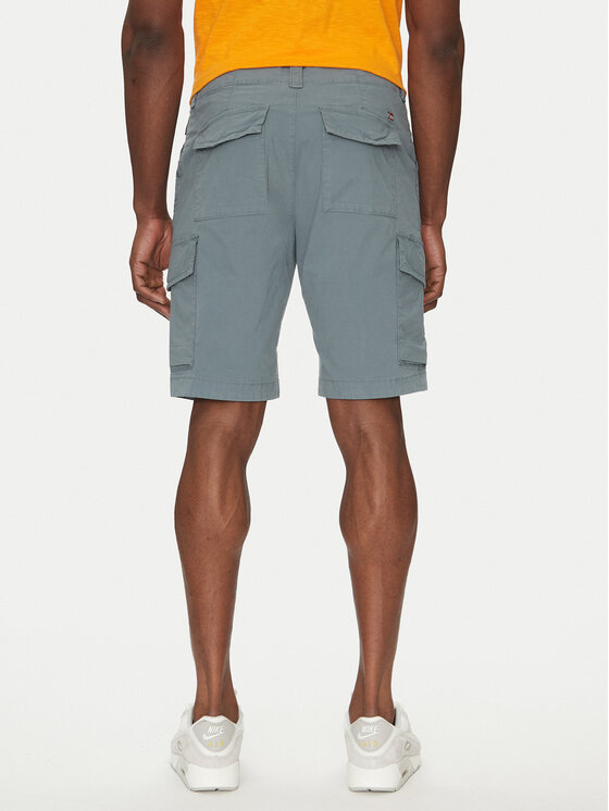 Napapijri Napapijri Шорти от плат N-Horton NP0A4HOS Син Regular Fit