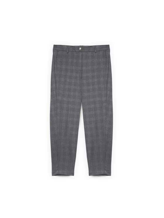 Fiorella Rubino Fiorella Rubino Spodnie materiałowe P188T005051N013 Szary Regular Fit