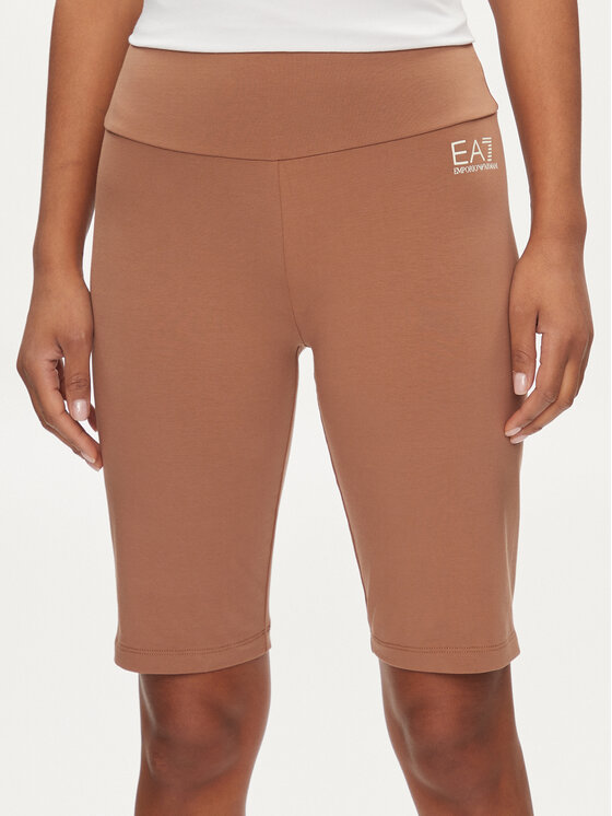 Női Sport rövidnadrág EA7 Emporio Armani, Méret: S, Barna, 3DTS53 TJ01Z 1731