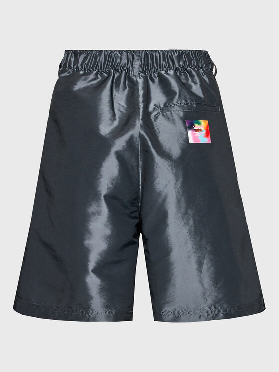 Reebok Reebok Bavlnené šortky NAO SERATI HN9116 Sivá Relaxed Fit