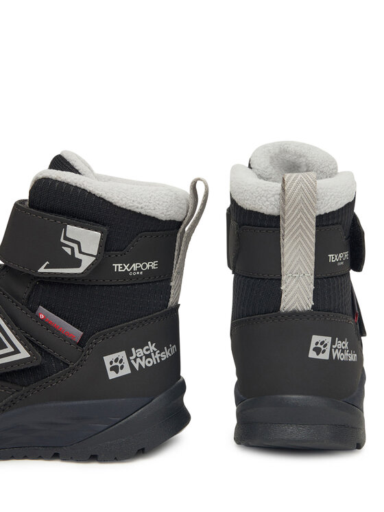 Jack Wolfskin Jack Wolfskin Cizme de zăpadă Polar Bear B Texapore Mid VC K A62144 Negru