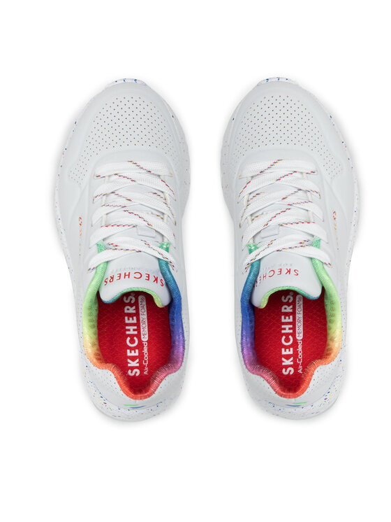 Skechers Skechers Sneakersy Rainbow Speckle 310456L/WMLT Biały
