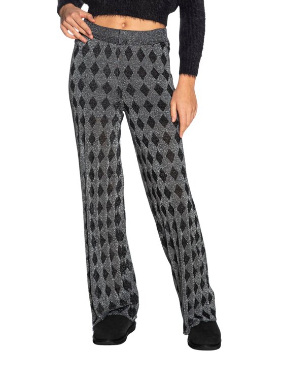 Spodnie damskie ONLY, Rozmiar S, Szare, Pantalone donna onlmalou glitter