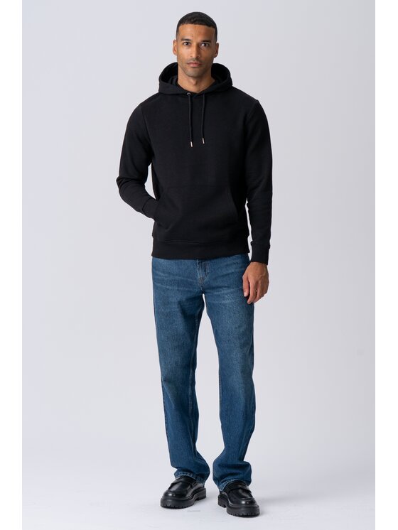 TeeShoppen TeeShoppen Bluza 'Basic Collection' Czarny Regular Fit