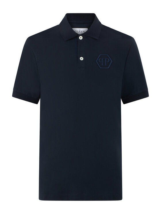 PHILIPP PLEIN PHILIPP PLEIN Polo 31301 Blu scuro Slim Fit
