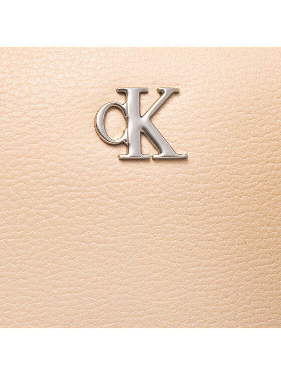 Calvin Klein Jeans Calvin Klein Jeans Kosmeetikakott Minimal Monogram Make Up Bag K60K608403 Beež