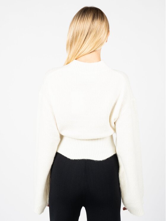 Silvian Heach Silvian Heach Maglione CVA22030LU Écru Oversize