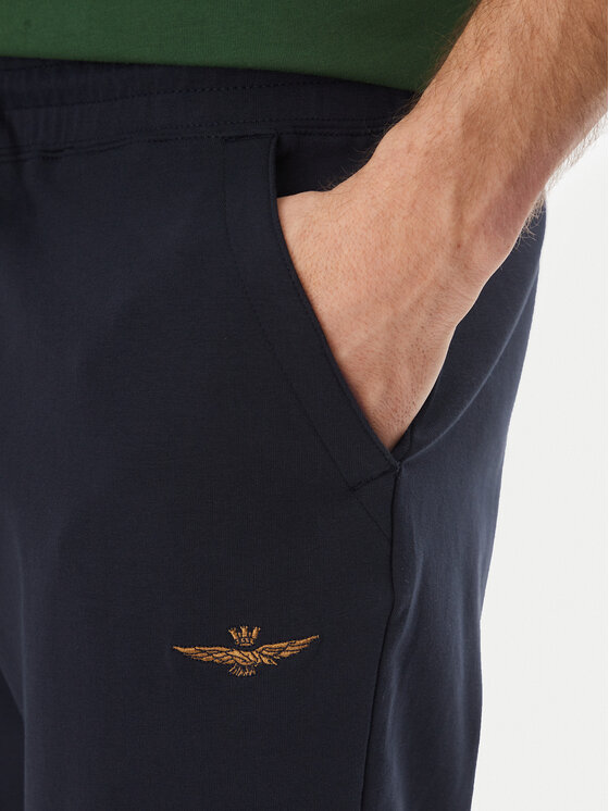 Aeronautica Militare Aeronautica Militare Jogginghose 251PF872F459 Dunkelblau Regular Fit