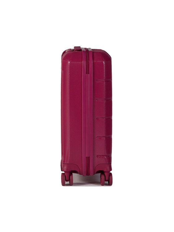 Valigia rigida piccola 56-3P-821-60 Rosa