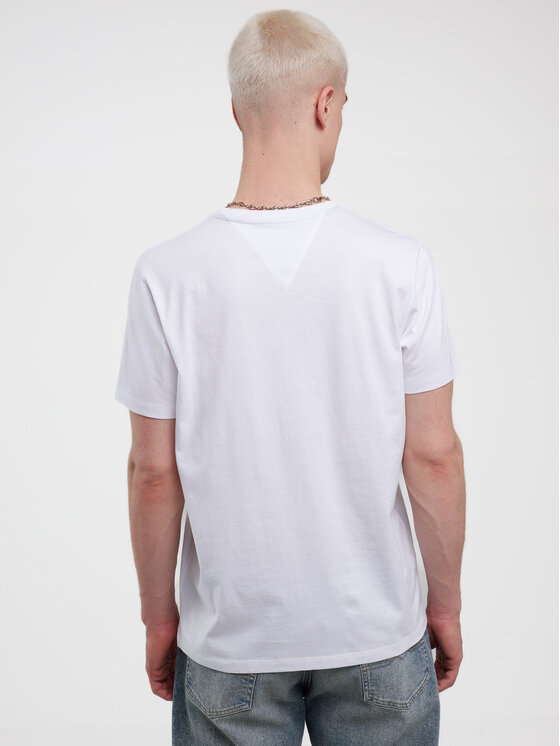 BIG STAR BIG STAR T-Shirt TECHMUNEN Biały Basic Fit