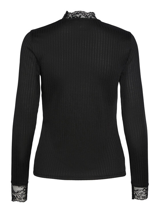YAS YAS Μπλουζάκι 26031749 Μαύρο Regular Fit