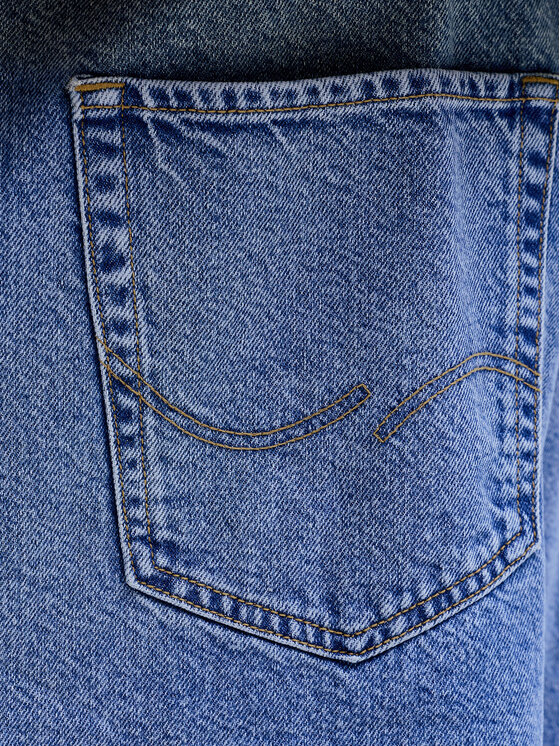 Jack & Jones Jack & Jones Джинсові шорти Iron 12278463 Голубий Baggy Fit
