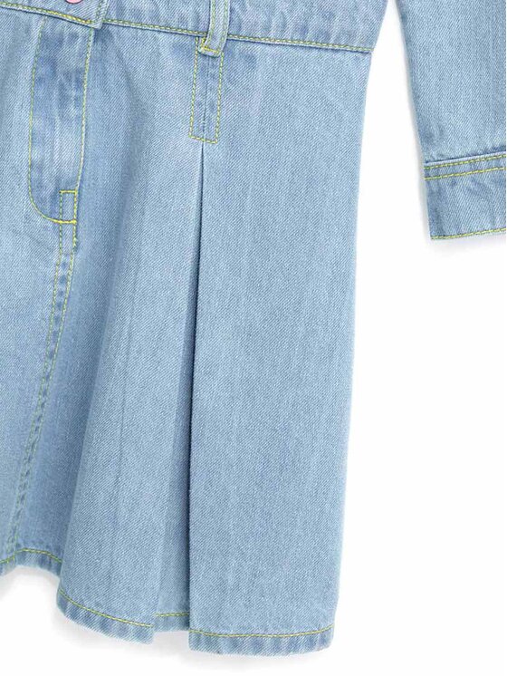Original Marines Original Marines Jeanskleid DFP3007CF Blau Regular Fit