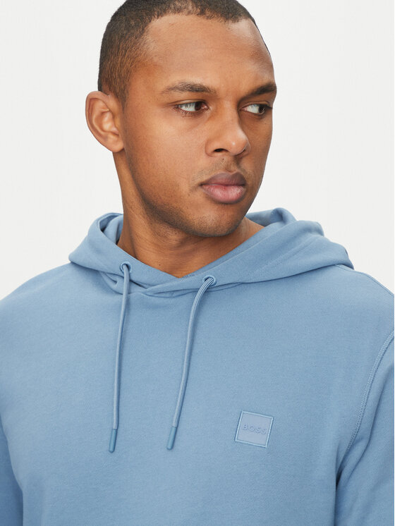 BOSS BOSS Mikina Wetalk 50509314 Modrá Regular Fit