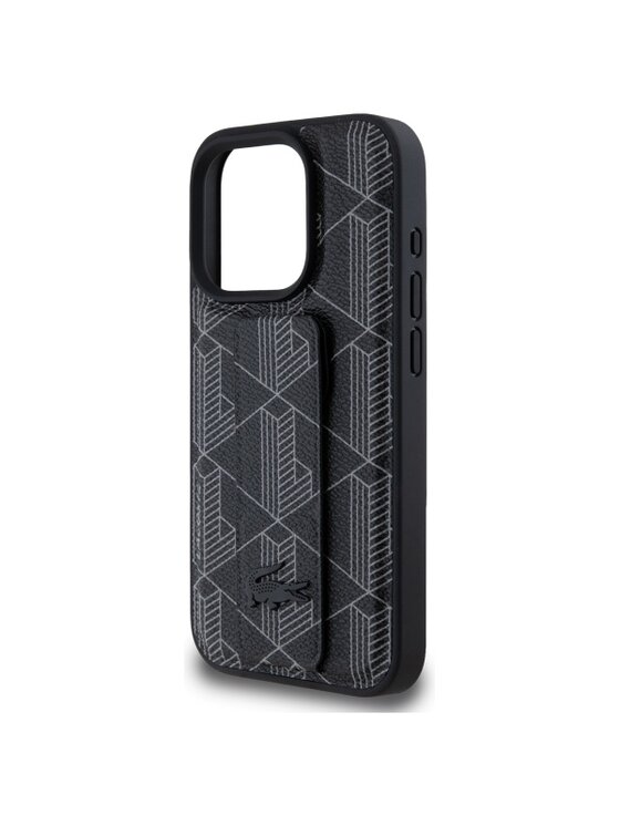 Lacoste Lacoste Etui na telefon Apple iPhone 15 Pro Czarny