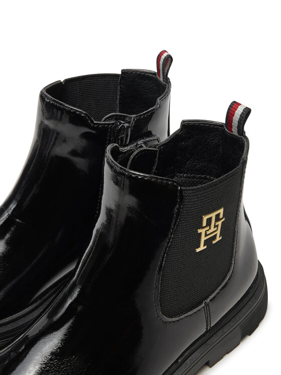 Tommy Hilfiger Tommy Hilfiger Μποτάκια Chelsea Boot T1A5-33563-0343 S Μαύρο