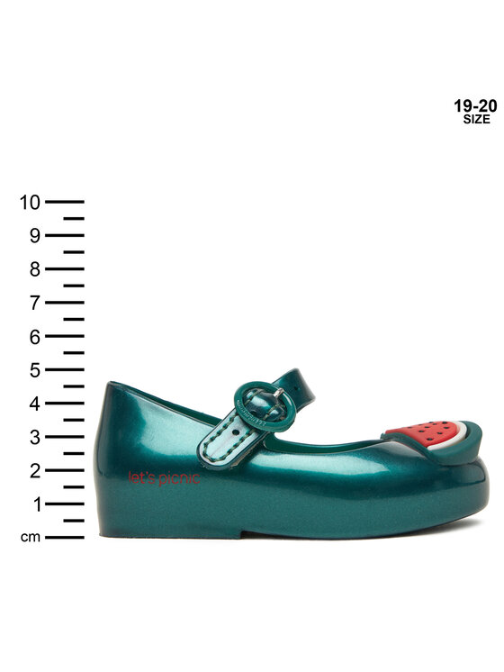 Melissa Melissa Ballerine Mini Melissa Sweet Love Picnic Bb 36009 Verde