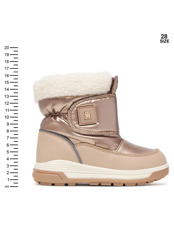 Tommy Hilfiger Tommy Hilfiger Śniegowce Mayla T1AD-35203-1474 M Beżowy