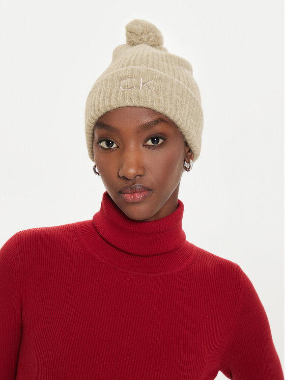 Calvin Klein Calvin Klein Kepurė Embroidery Airy K60K612586 Smėlio