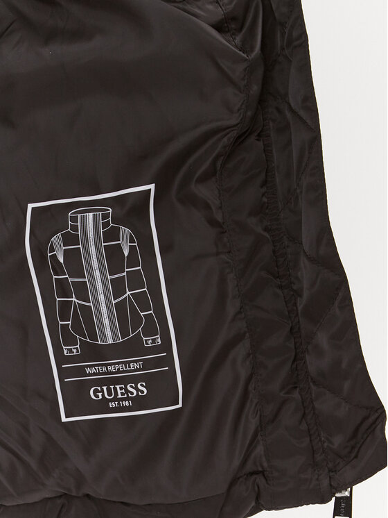 Guess Guess Télikabát Lucia W3BL19 WEX12 Fekete Regular Fit