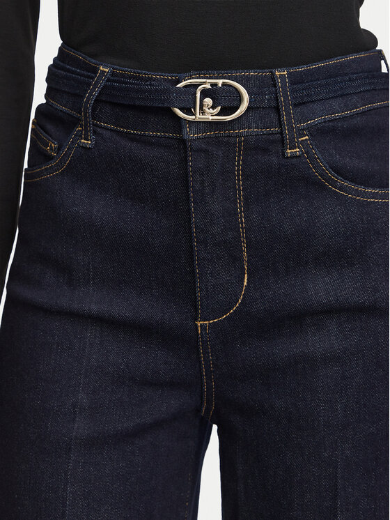 Liu Jo Liu Jo Jeansy UF6088 D0264 Granatowy Flared Leg