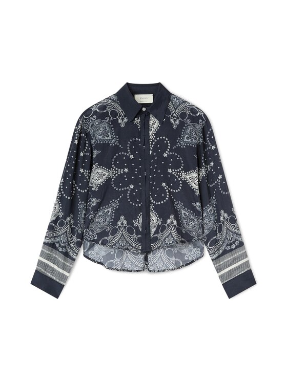 Motivi Motivi Koszula 5036W000540N0Z4 Niebieski Regular Fit