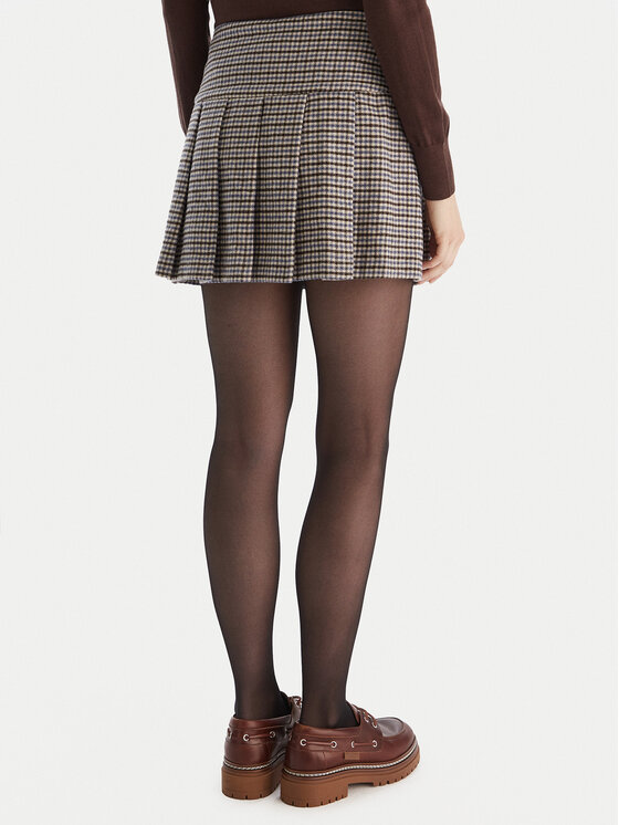 MAX&Co. MAX&Co. Spódnica mini Canto 2526106064200 Brązowy Regular Fit